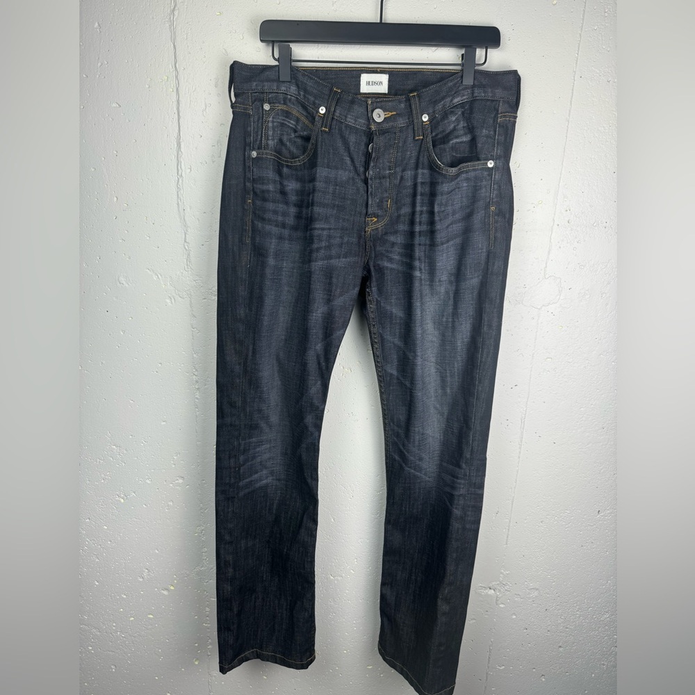 Hudson Jeans Men's Straight Fit - Dark Blue